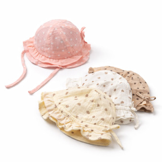 Дитяча панама 48 розміру з льону — легка модель на літо