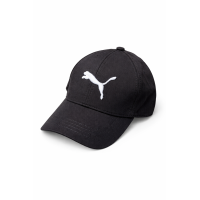 Кепка чорна 58 розміру Puma з білим логотипом