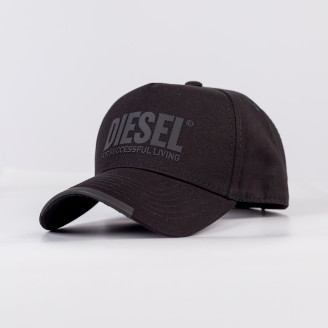 Кепка підліткова чорна DIESEL
