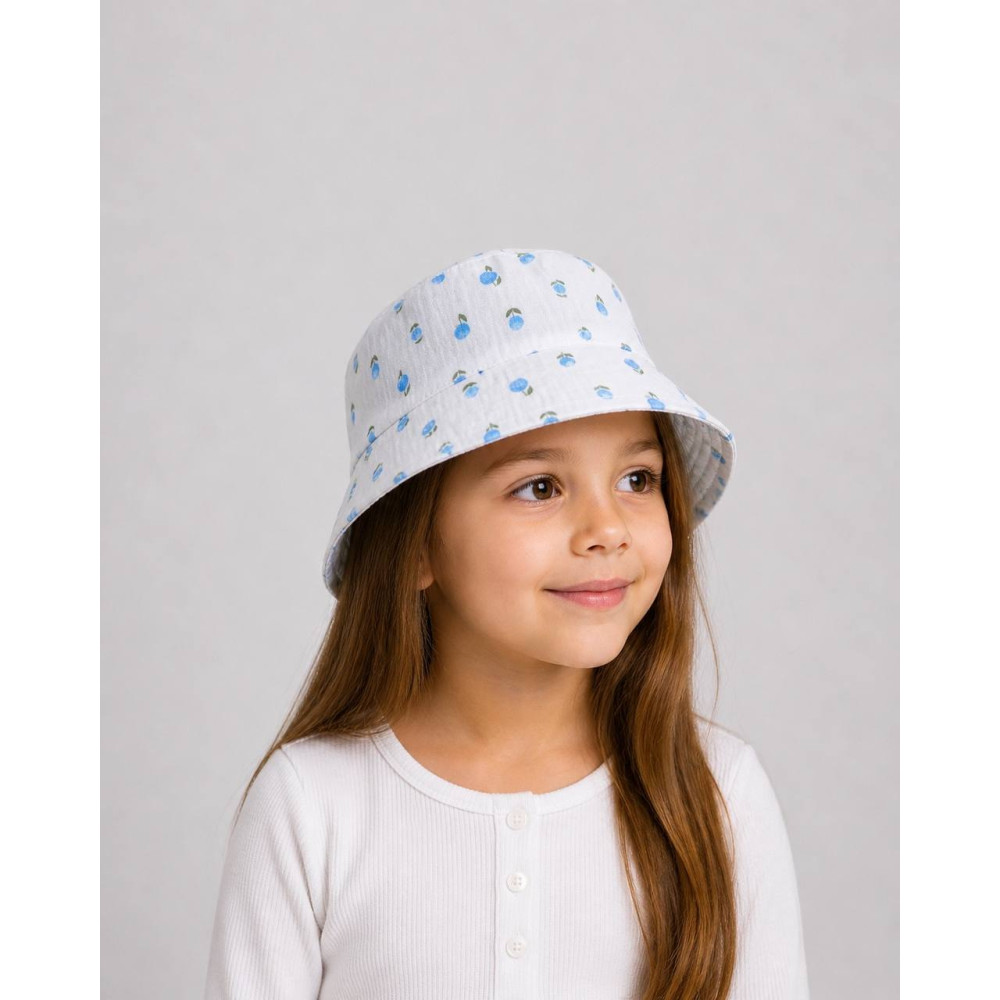 Панама дитяча муслінова "Тюльпани"